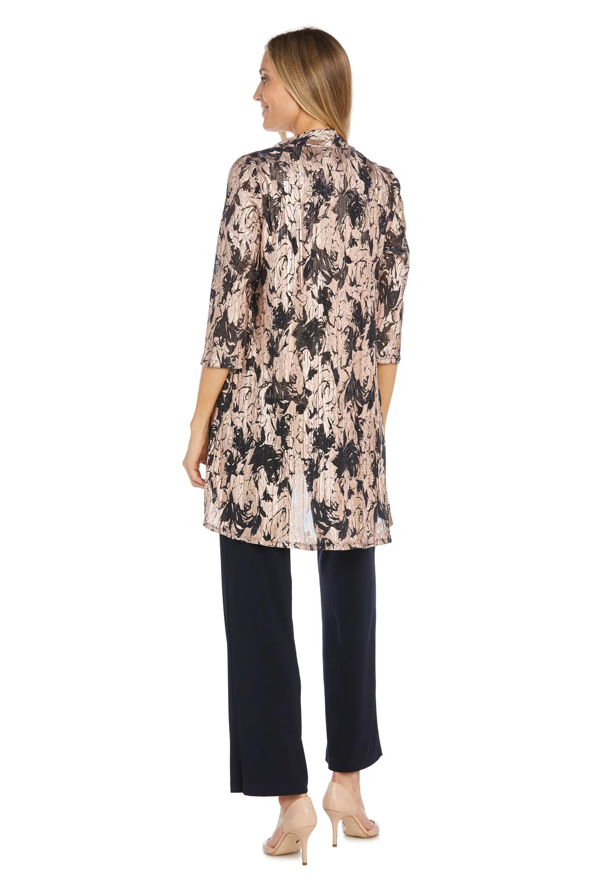Metallic Patterned Pantsuit sold by R&M Richards product image thumbnail 2