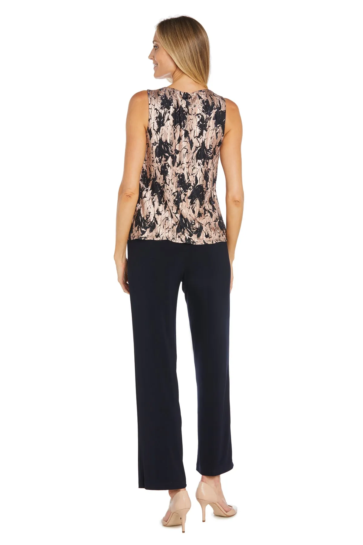 Metallic Patterned Pantsuit sold by R&M Richards product image thumbnail 4