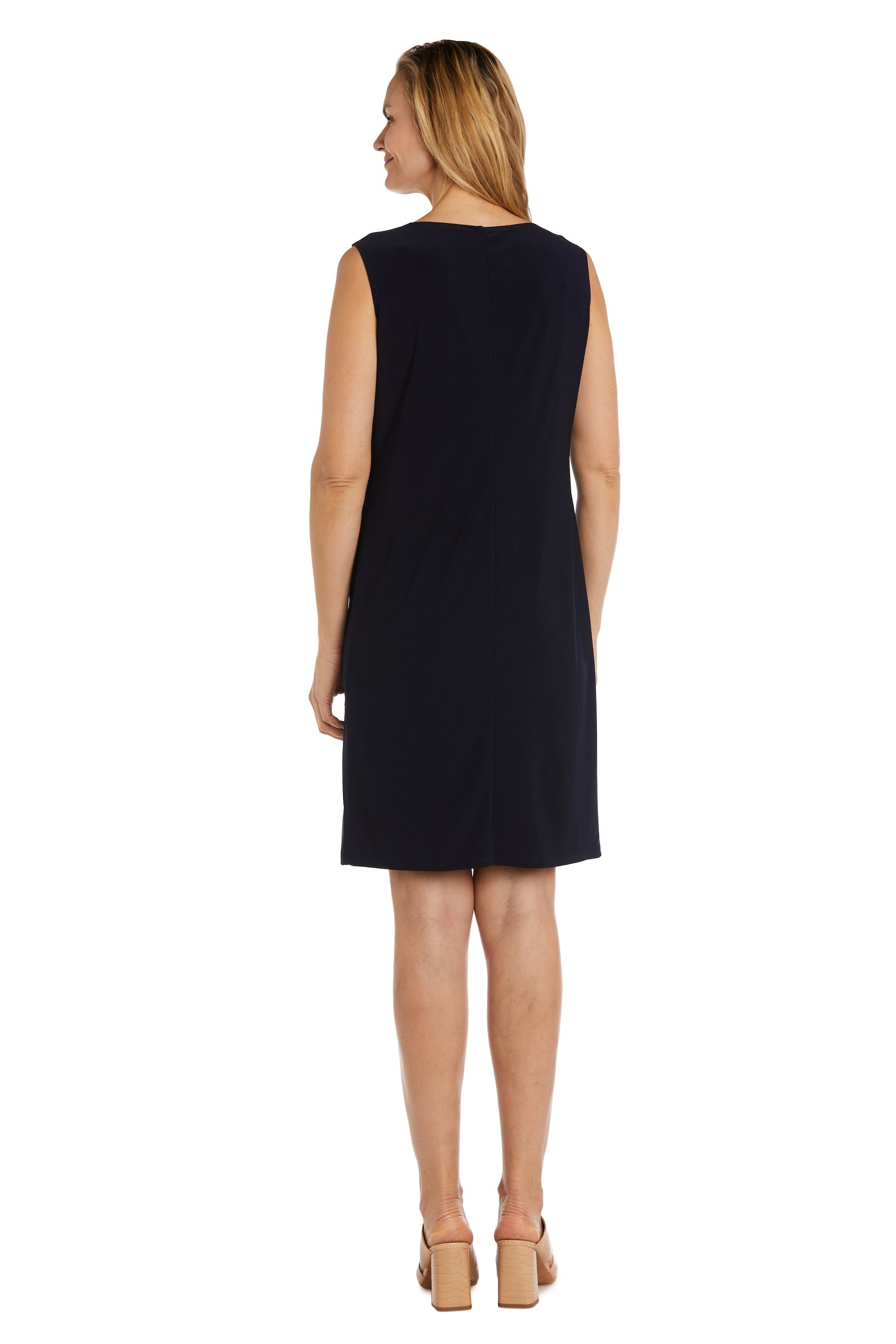 Puff Print Power Mesh and Ity Swing Jacket Dress sold by R&M Richards product image thumbnail 4