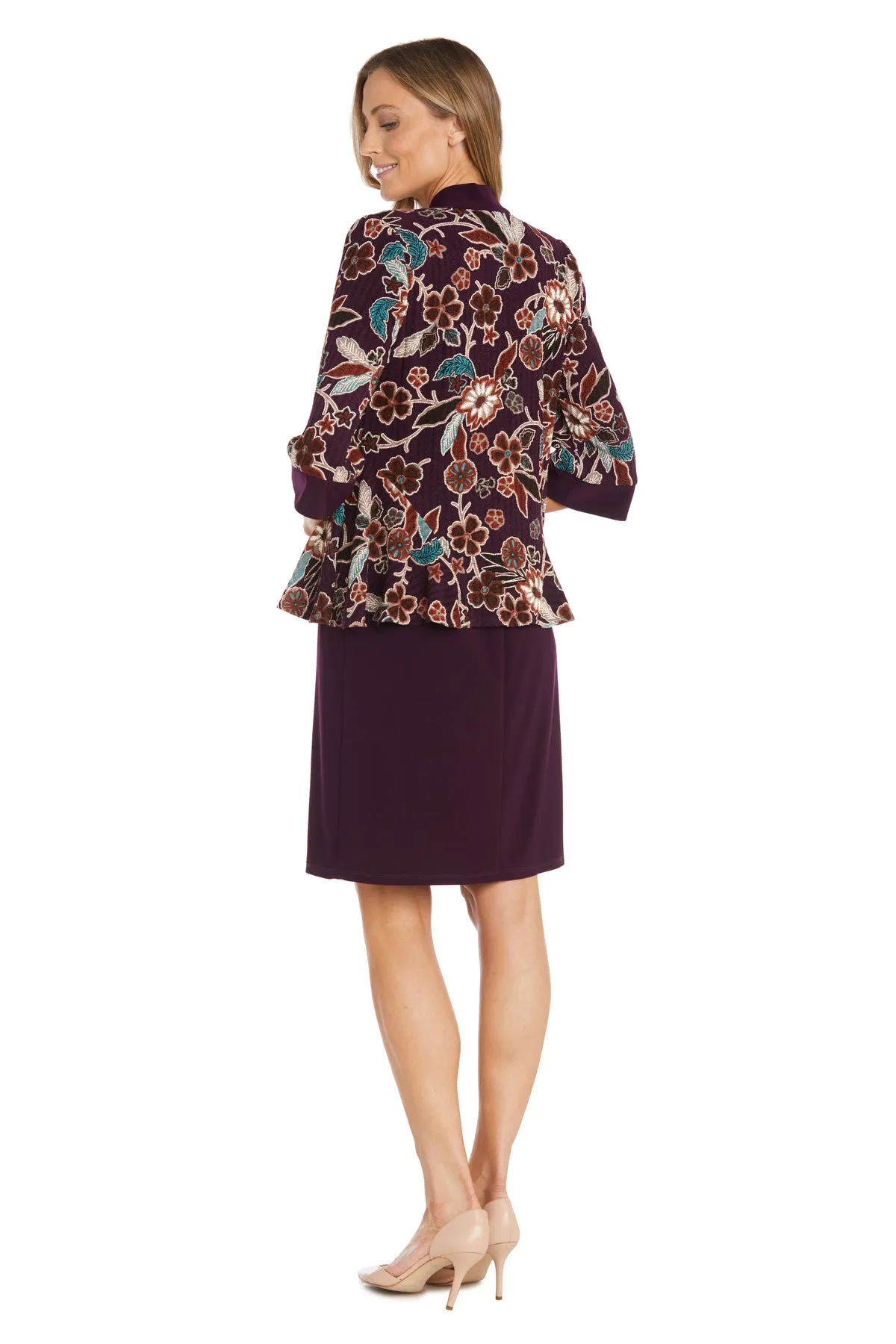 Printed Floral Daytime Jacket Dress sold by R&M Richards product image thumbnail 2