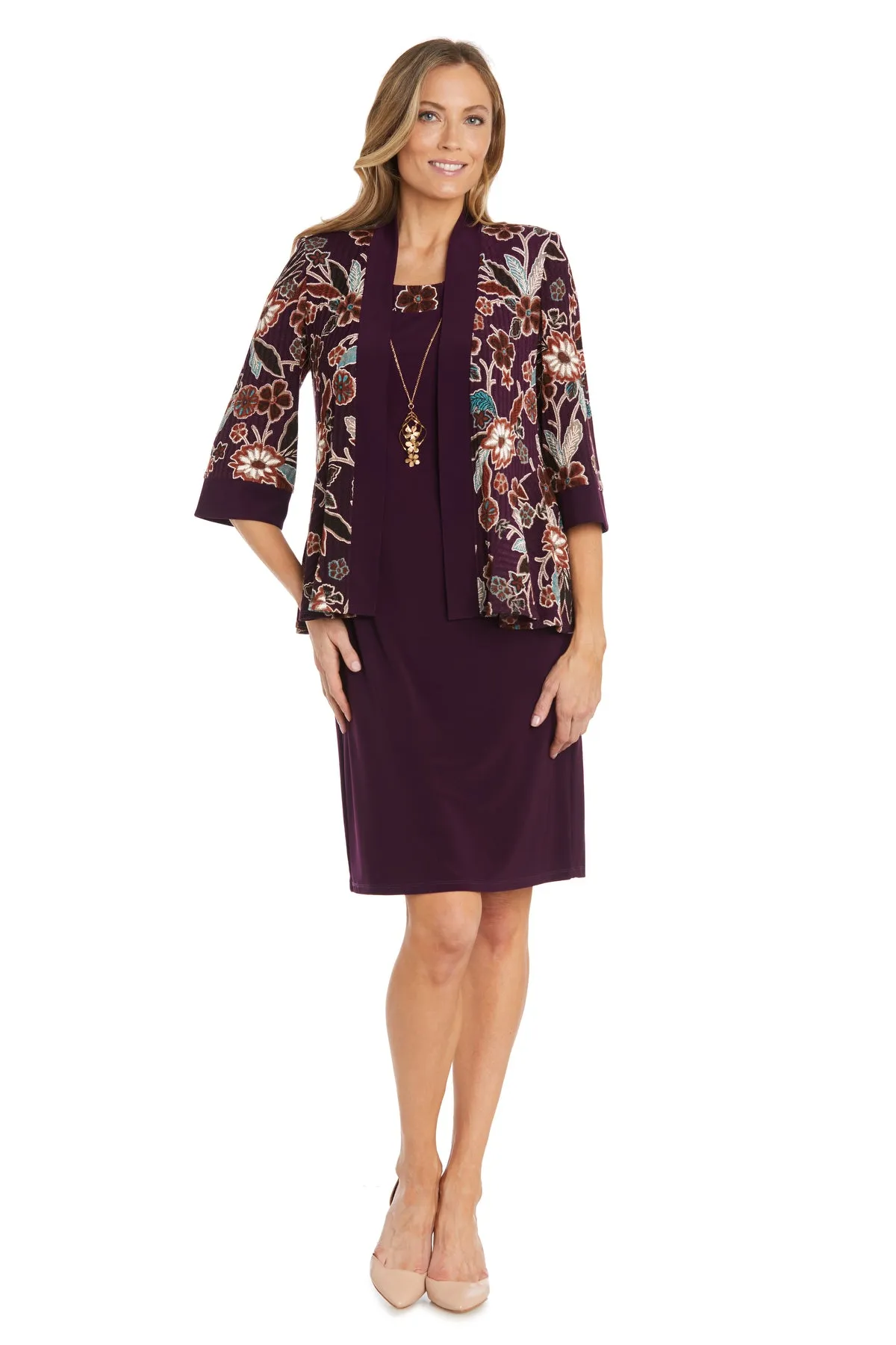 Printed Floral Daytime Jacket Dress sold by R&M Richards