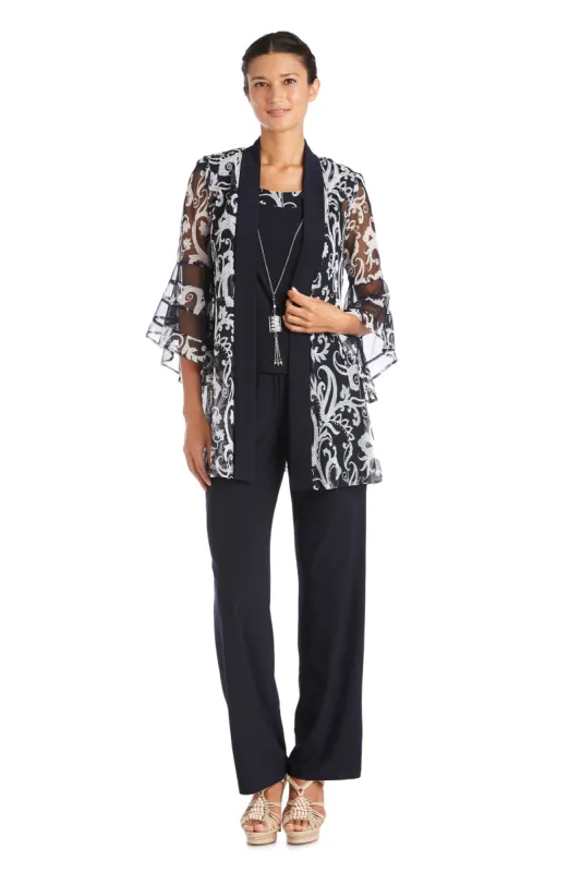 Two Piece Banded Butterfly Sleeve Mock Pant Set sold by R&M Richards