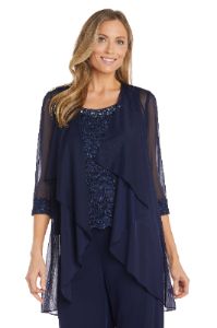 Sheer Pant Suit and Lace Top sold by R&M Richards