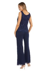 Sheer Pant Suit and Lace Top sold by R&M Richards