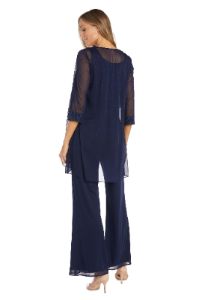 Sheer Pant Suit and Lace Top sold by R&M Richards