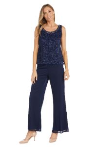 Sheer Pant Suit and Lace Top sold by R&M Richards