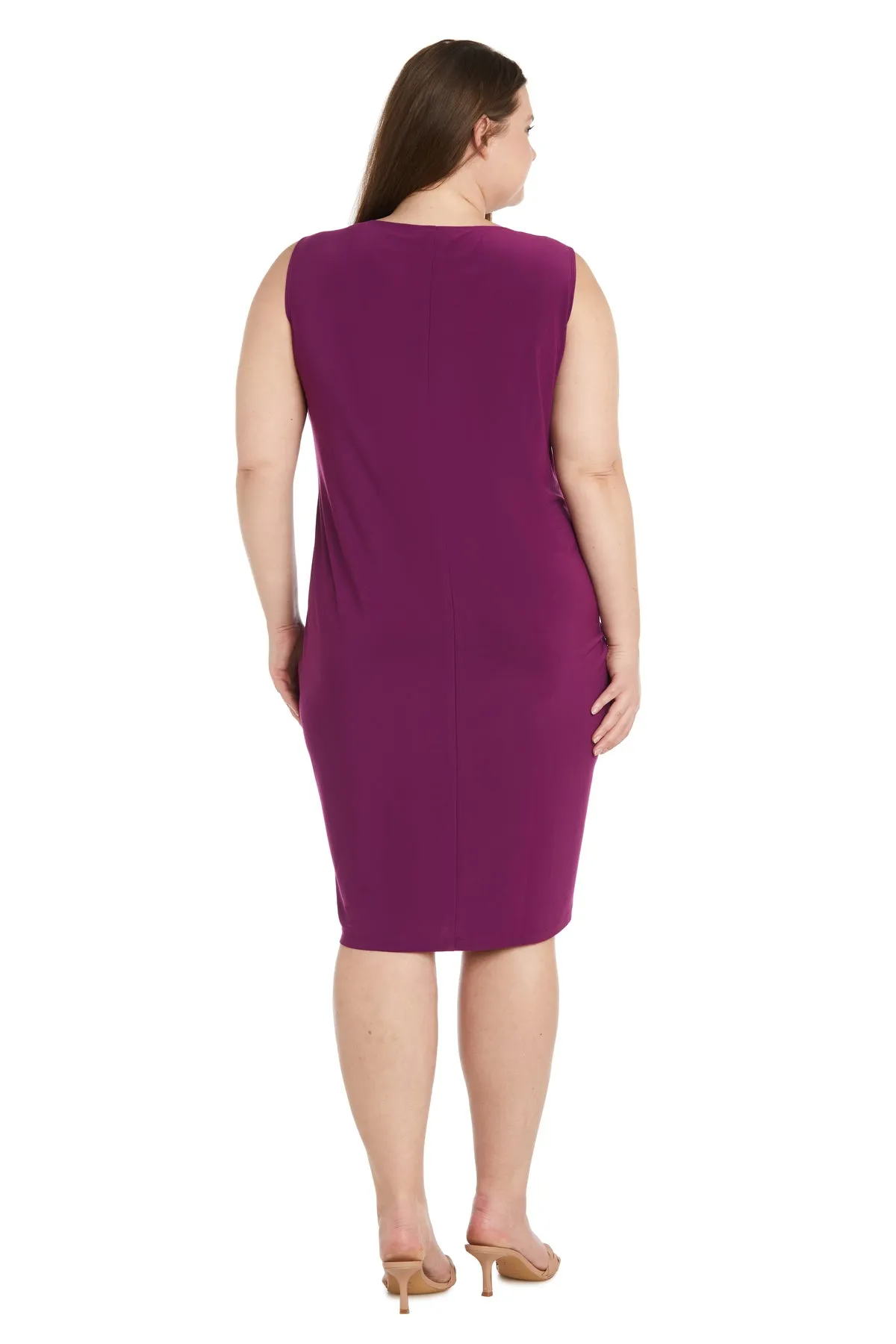 Floral Printed Jacket Dress - Plus sold by R&M Richards product image thumbnail 4