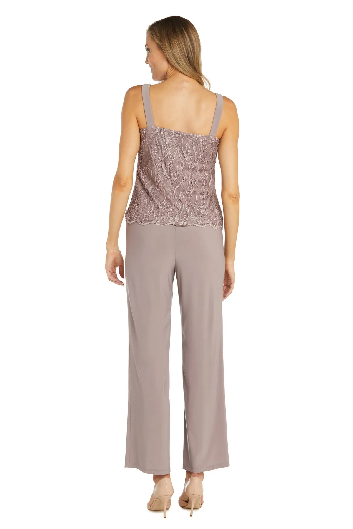 Sequin Lace Duster Pantsuit sold by R&M Richards product image thumbnail 4