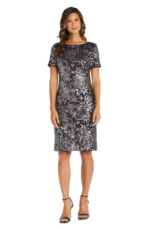Midi Sequin Cocktail Dress - Petite sold by R&M Richards