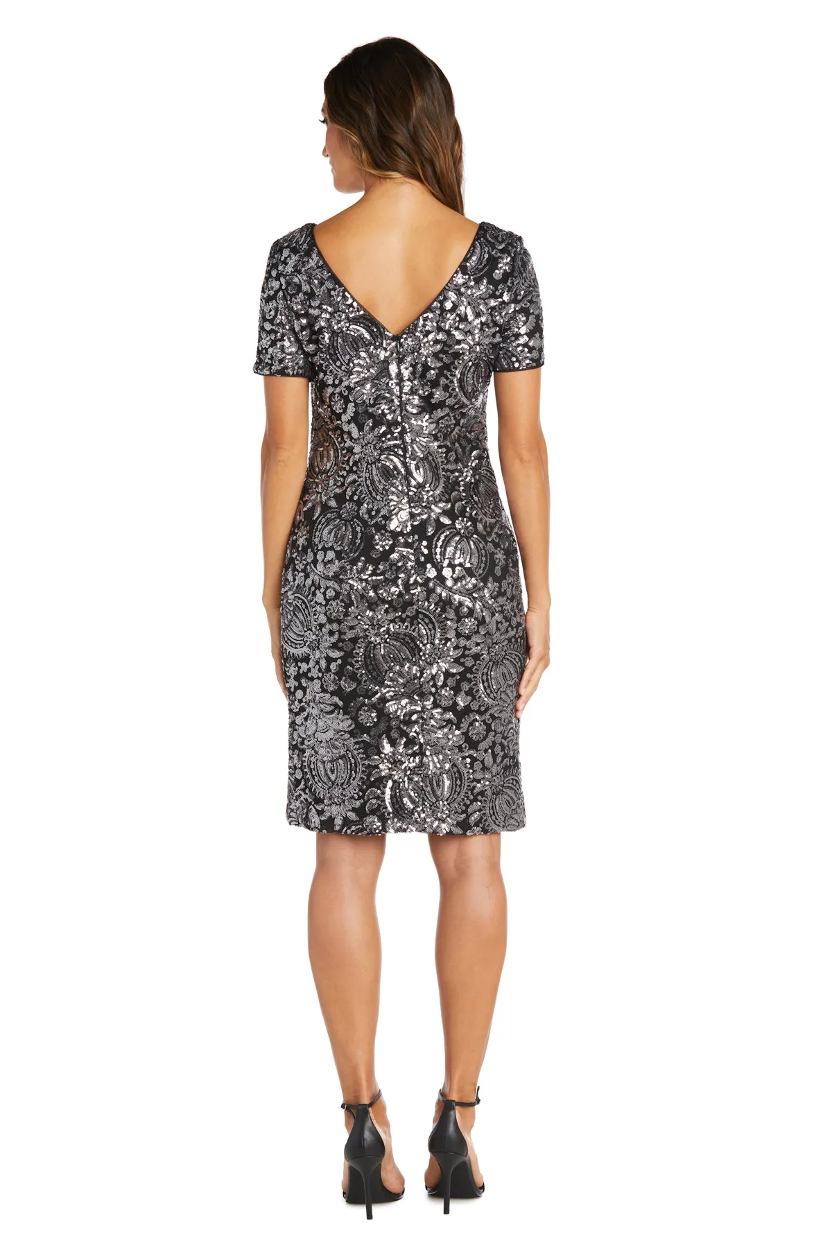 Midi Sequin Cocktail Dress - Petite sold by R&M Richards product image thumbnail 2