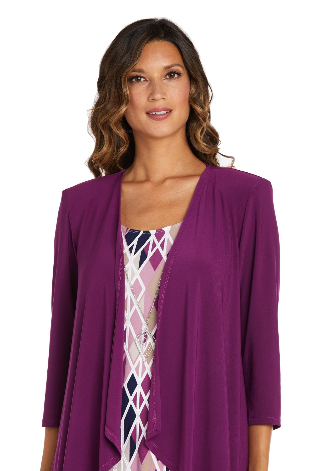 Puff Print Jacket Dress sold by R&M Richards product image thumbnail 10