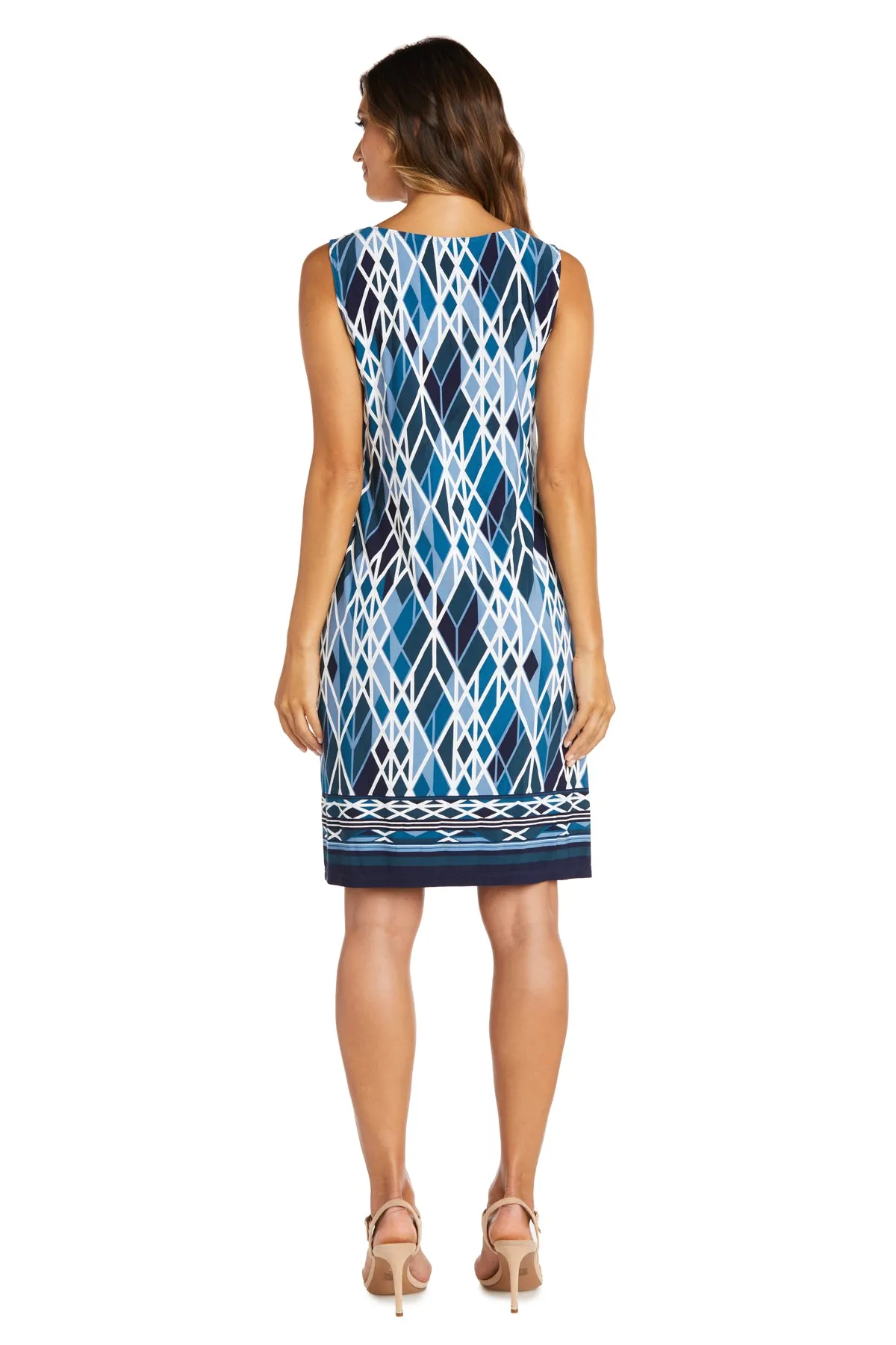 Puff Print Jacket Dress sold by R&M Richards product image thumbnail 4