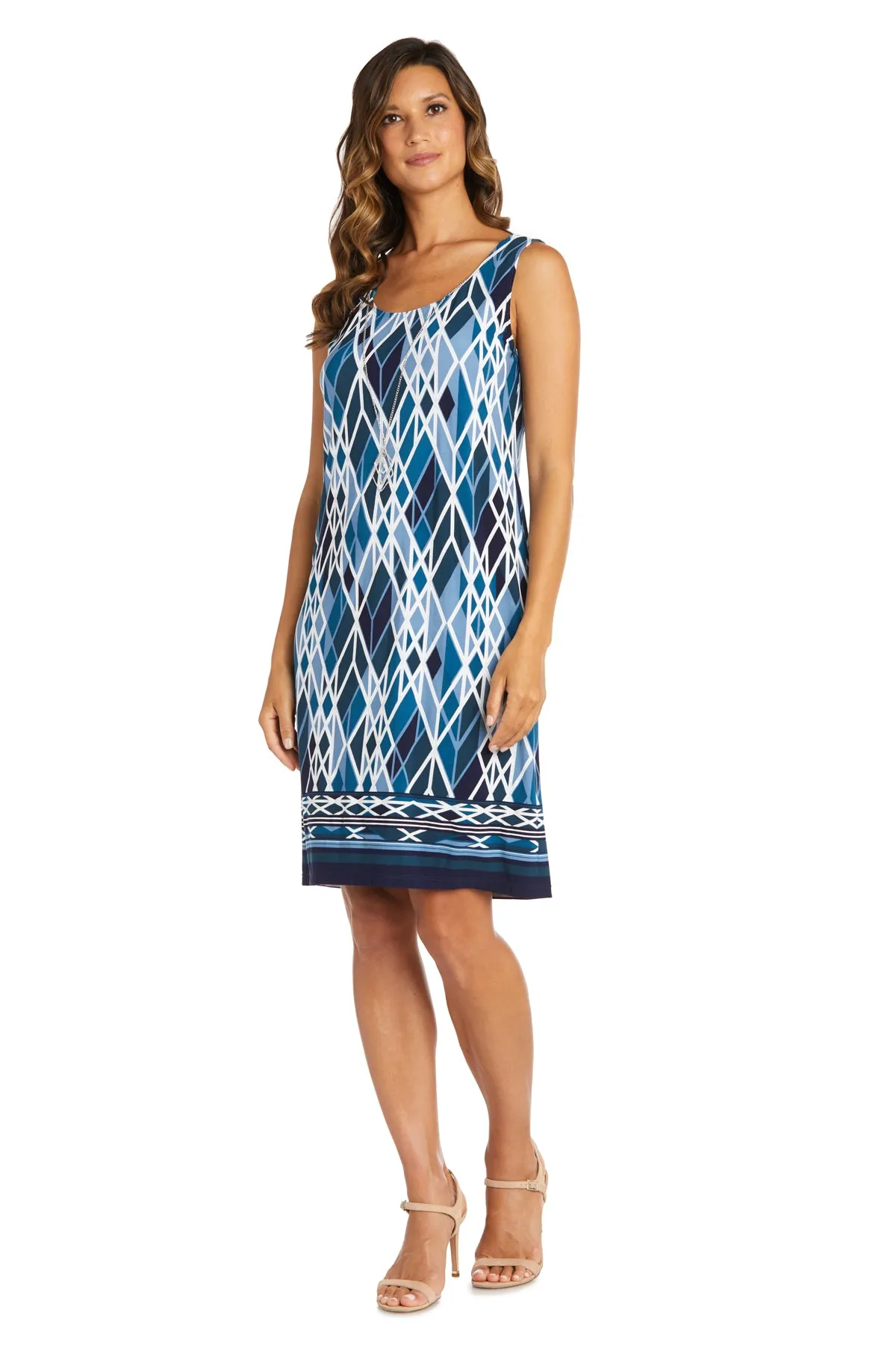 Puff Print Jacket Dress sold by R&M Richards product image thumbnail 3