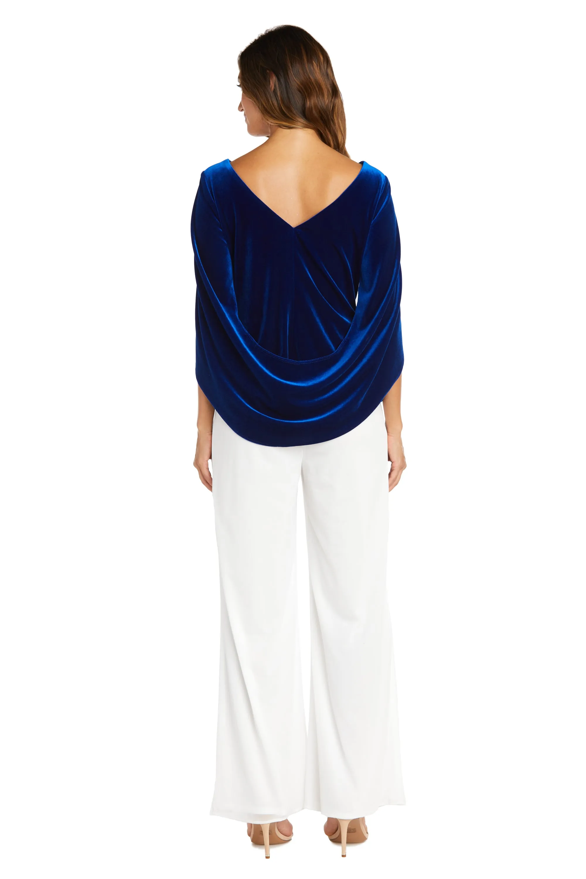 Velvet Top with Drape Sleeves sold by R&M Richards product image thumbnail 5