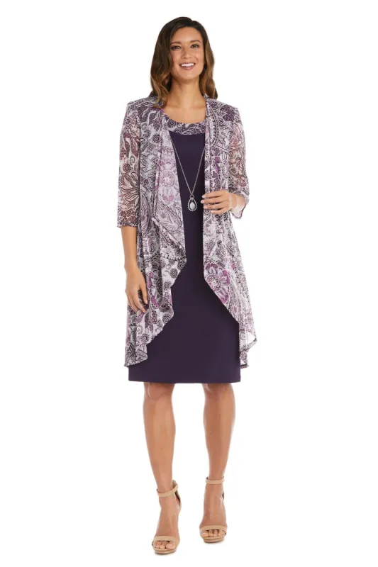 Daytime Puff Print Swing Jacket Dress sold by R&M Richards