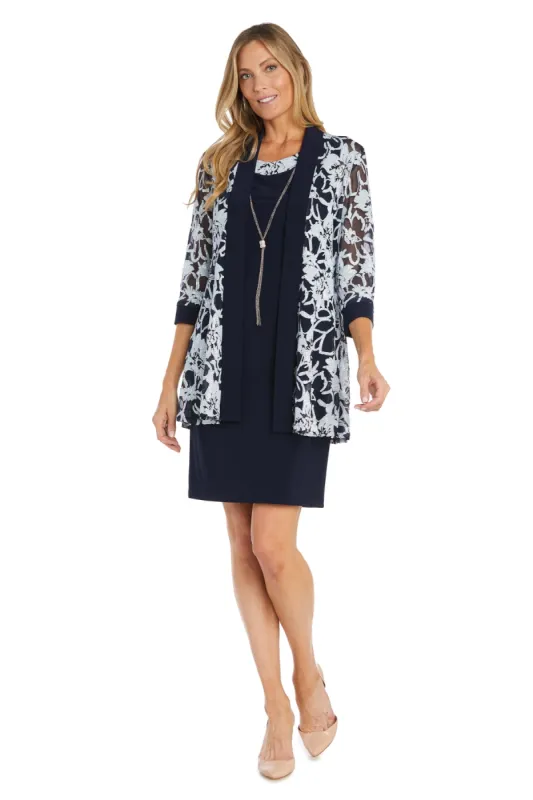 Sequined Floral Pattern Jacket Dress sold by R&M Richards