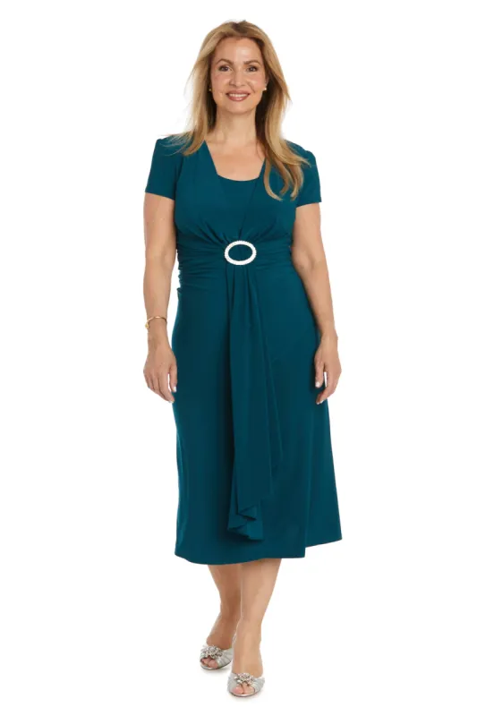 Cocktail Dress With Rhinestone Belt sold by R&M Richards
