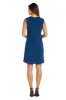 Jacket Dress with Textured Detail and Sheer Inserts sold by R&M Richards
