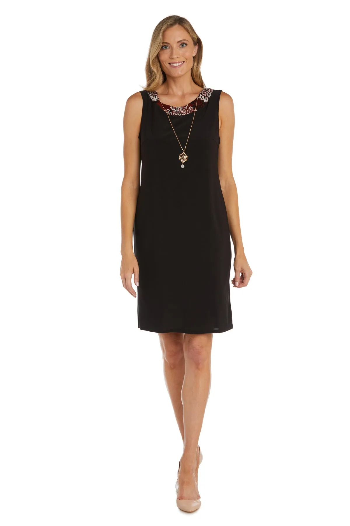 Two-Piece Printed Jacket and Dress Set sold by R&M Richards product image thumbnail 3