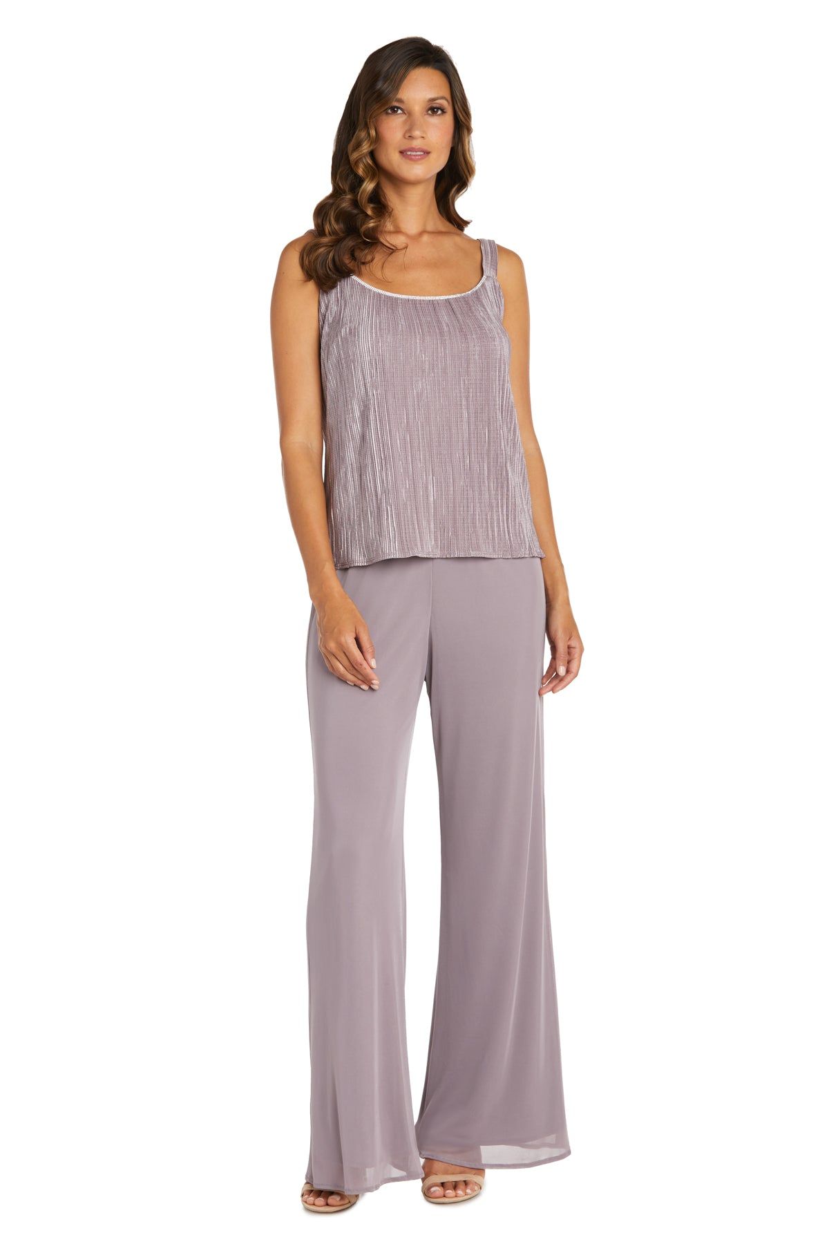 Three-Piece Pant Suit with Sheer Jacket - Petite sold by R&M Richards product image thumbnail 3