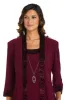 Two-Piece Banded Glitter Velvet Jacket and Dress Set sold by R&M Richards