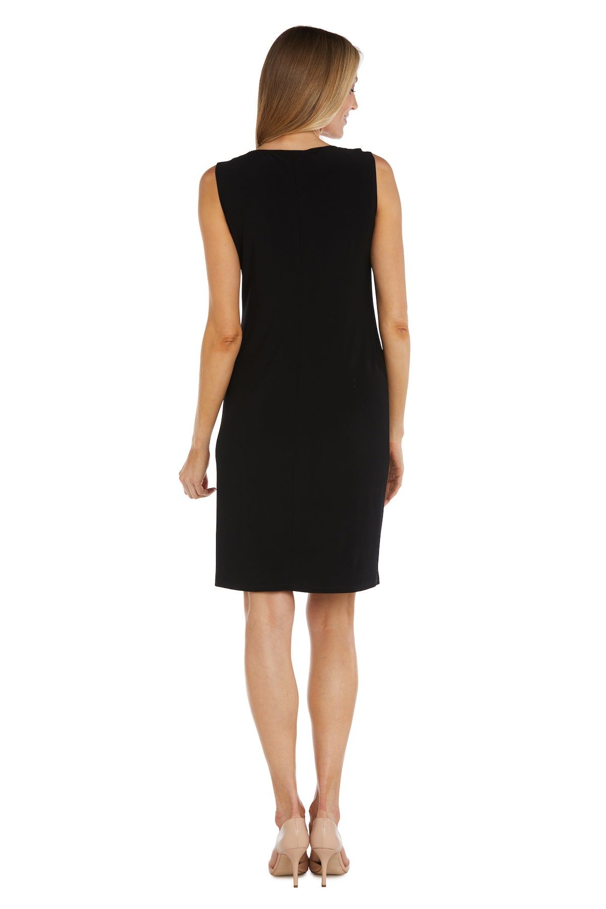 Geometric Pattern Puff Print Jacket Dress - Petite sold by R&M Richards product image thumbnail 4