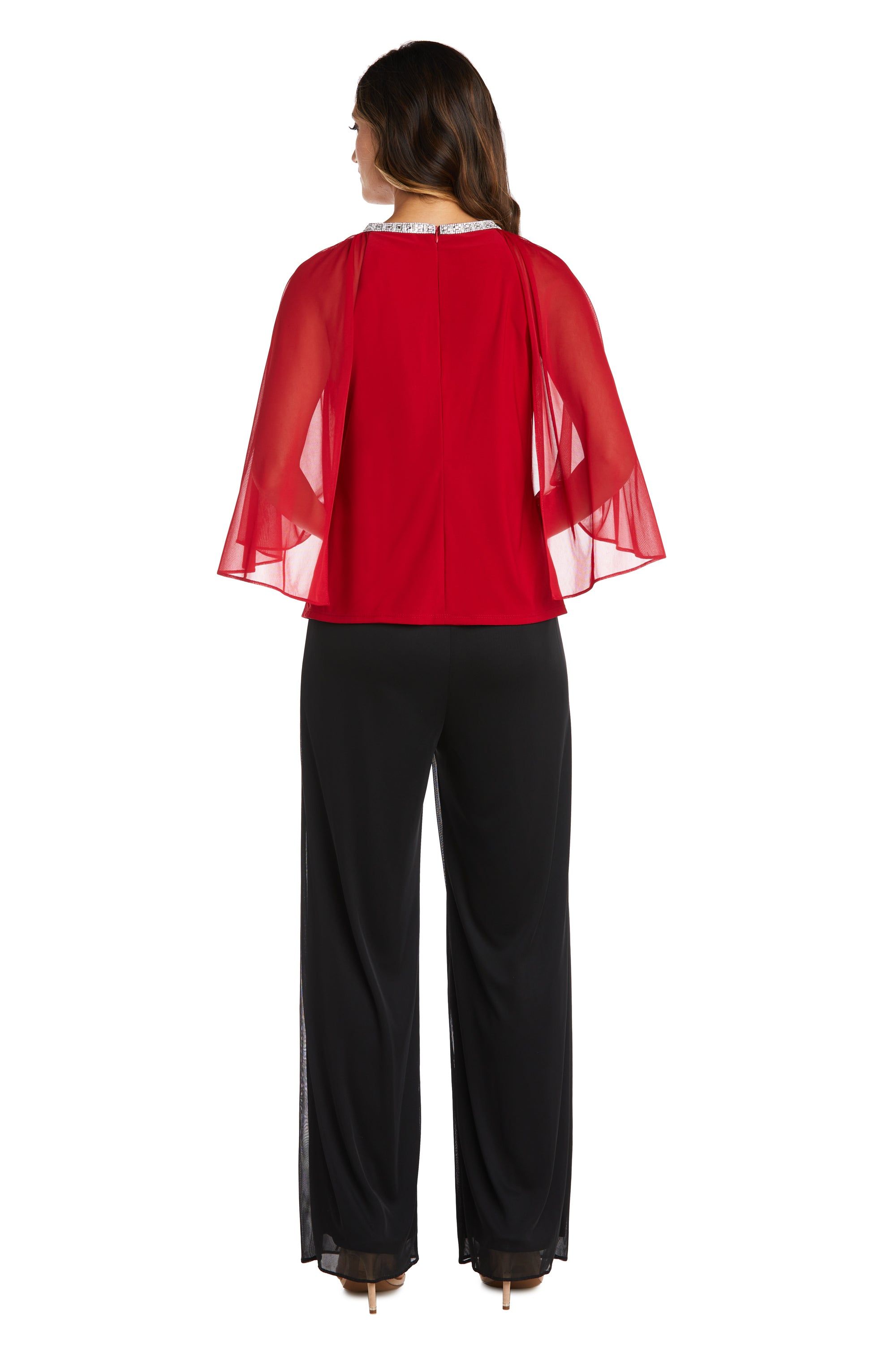 Caplet Social Top with Rhinestone Neckline sold by R&M Richards product image thumbnail 3