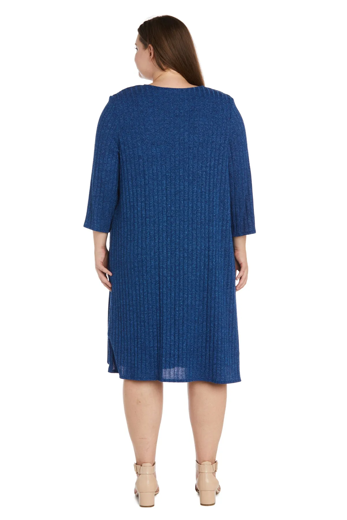 Knit Swing Jacket Dress - Plus sold by R&M Richards product image thumbnail 2