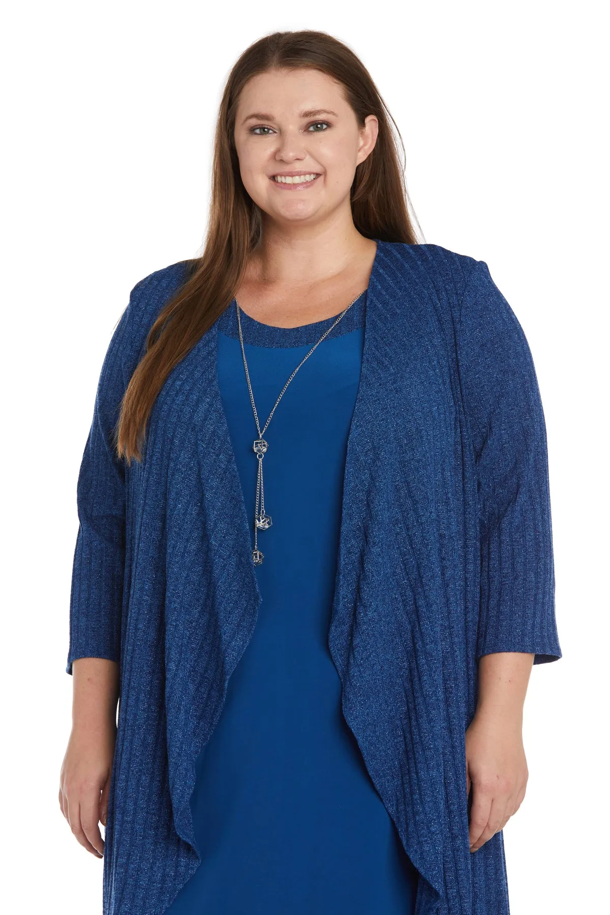 Knit Swing Jacket Dress - Plus sold by R&M Richards product image thumbnail 5