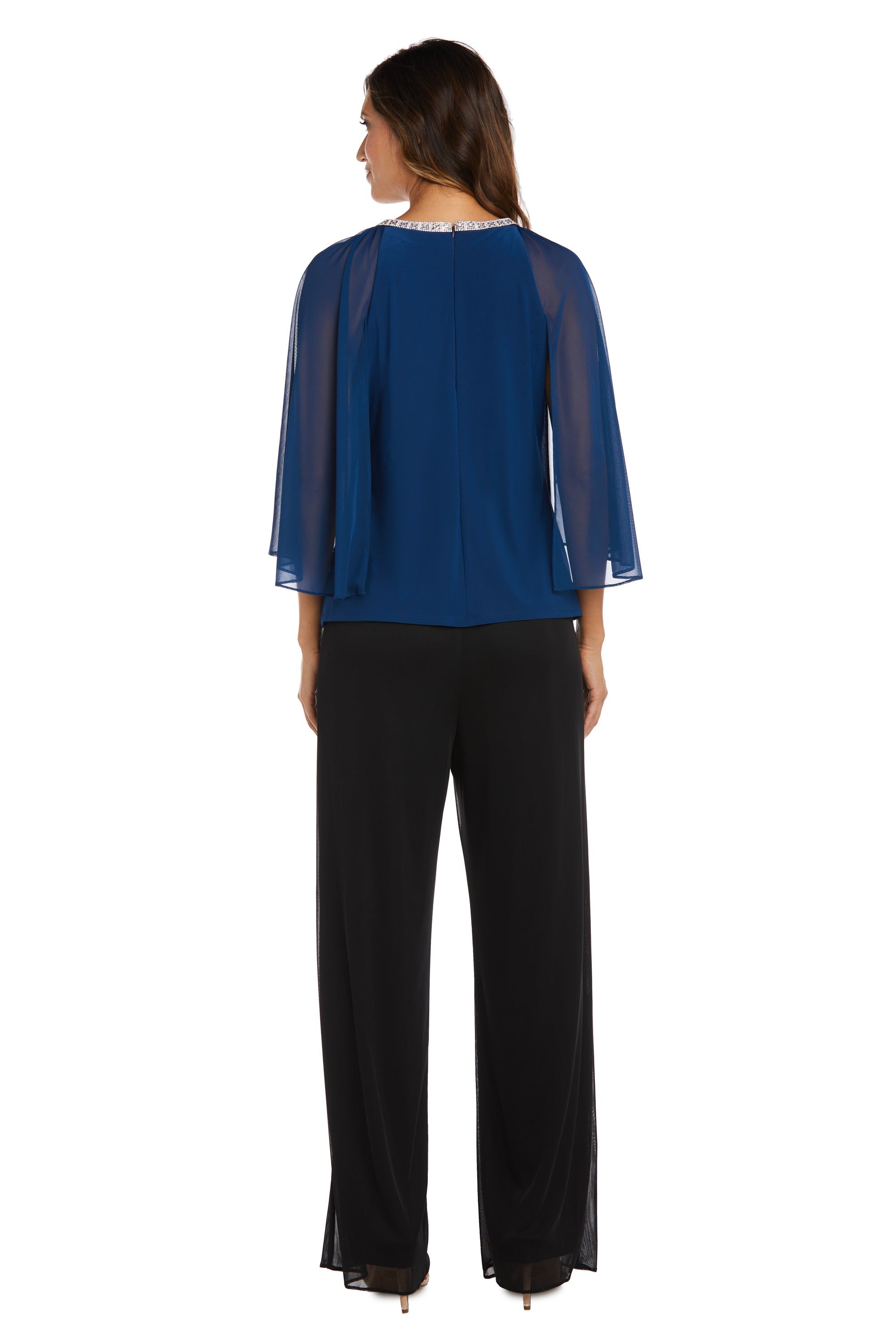 Caplet Social Top with Rhinestone Neckline sold by R&M Richards product image thumbnail 9