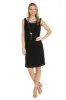 Black and White Floral Printed Daytime Jacket Dress - Petite sold by R&M Richards