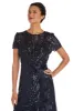 Maxi Dress with Embellishment and Satin Waist Tie sold by R&M Richards