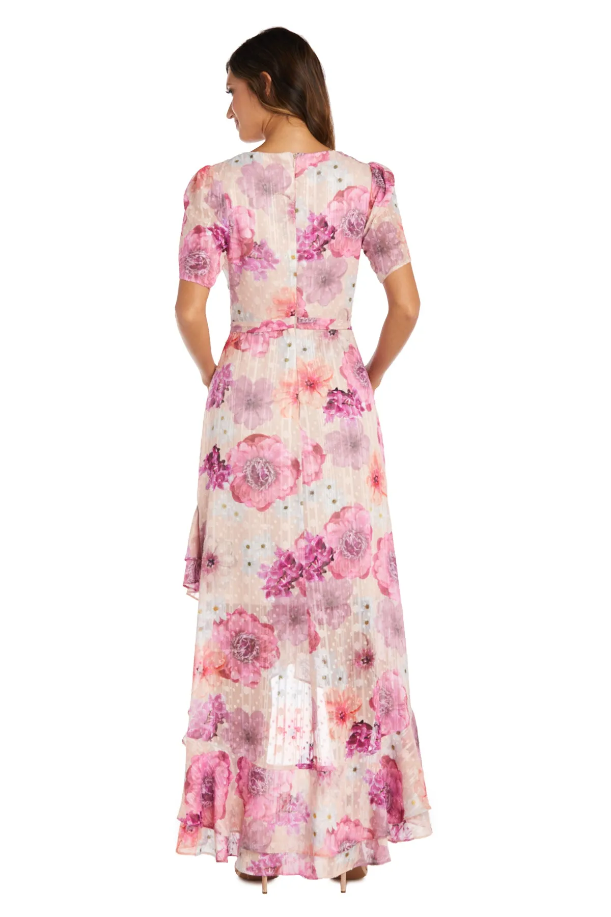 Nightway Floral High Low Dress - Petite sold by R&M Richards product image thumbnail 2