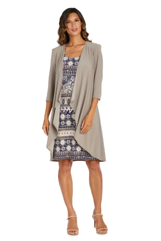 Puff Print Jacket Dress sold by R&M Richards