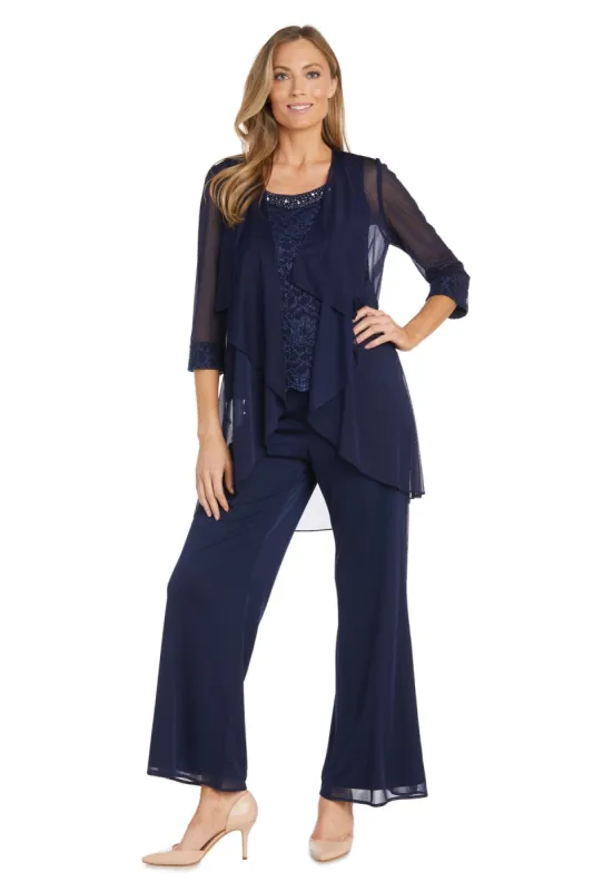 Sheer Pant Suit and Lace Top sold by R&M Richards