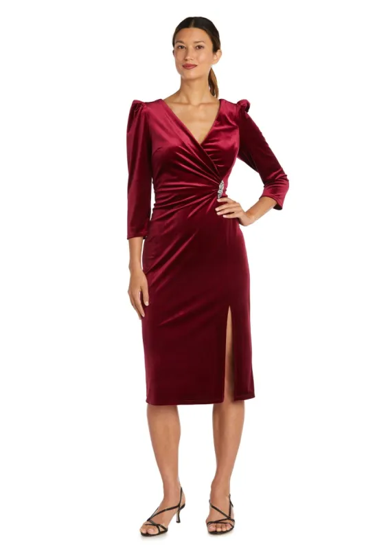 Elegant Velvet Cocktail Dress sold by R&M Richards