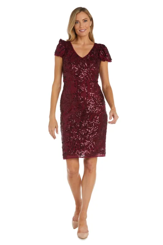Sequin Scallop Lace Dress sold by R&M Richards
