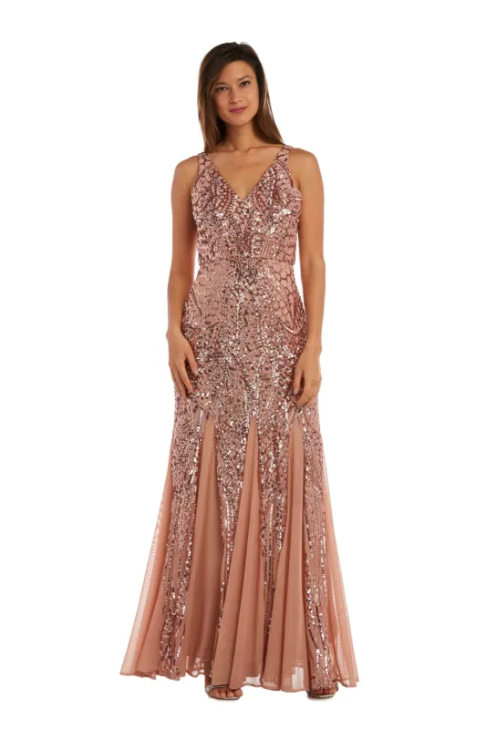 Nightway Full Length Sleeveless Embellished Dress - Petite sold by R&M Richards