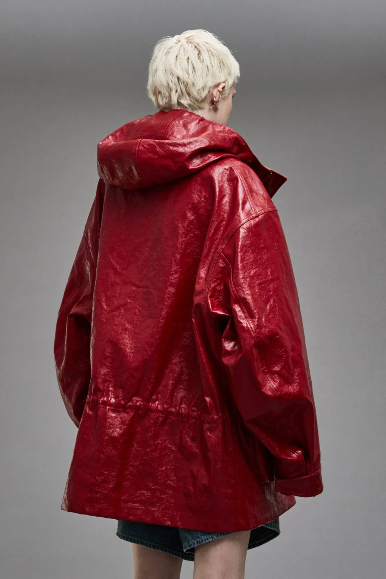 MULTIPOCKET PARKA - RED COAT sold by R13 product image thumbnail 5