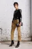 SQUARE SHOULDER SEQUIN JACKET - BLACK sold by R13