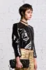 SQUARE SHOULDER SEQUIN JACKET - BLACK sold by R13