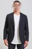 USED TO BE PUNK EMBROIDERED BLAZER - BLACK sold by R13