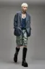 OVERSIZED BELLOW POCKET BLAZER - LIGHT INDIGO sold by R13