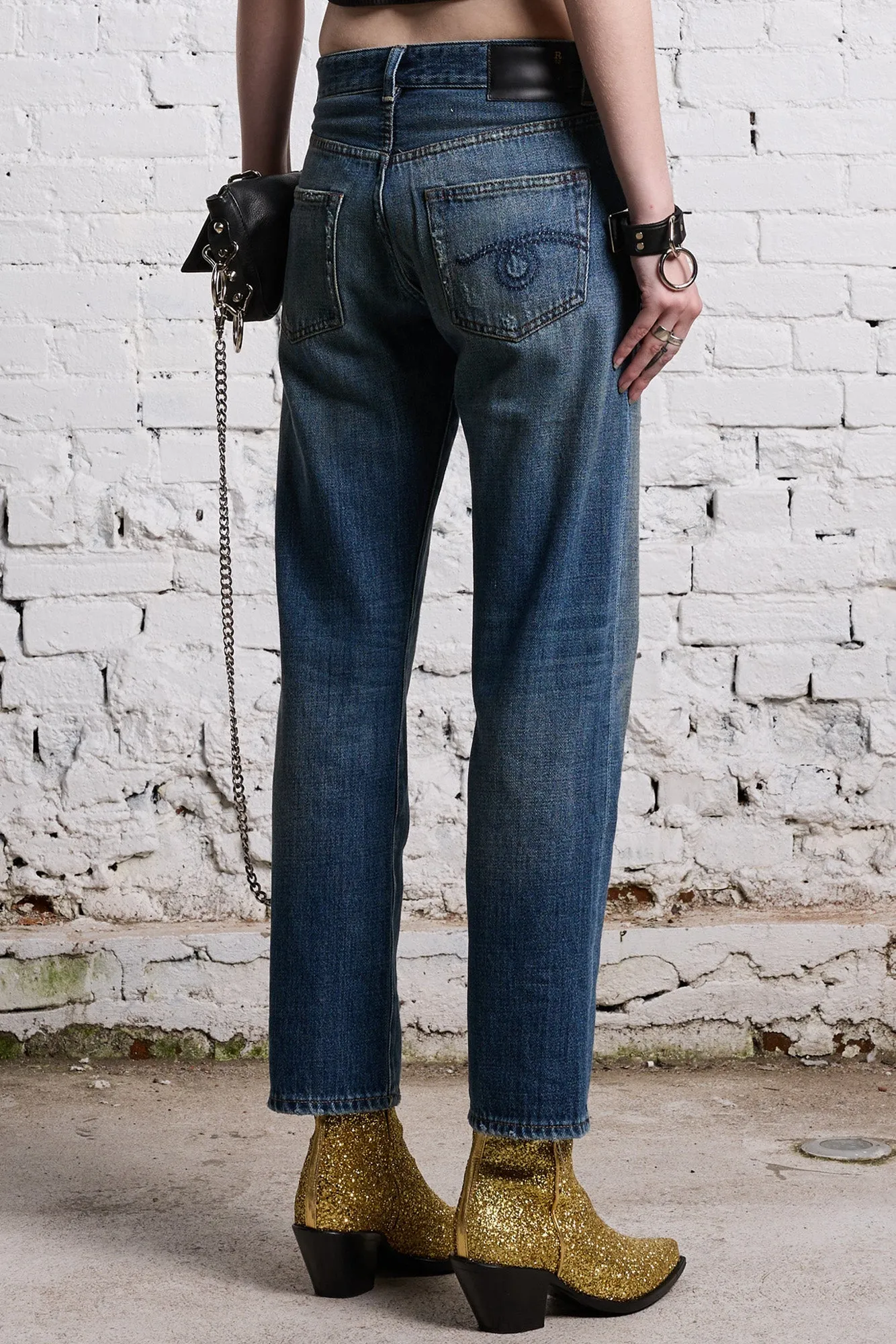 ROMEO JEAN - DANE INDIGO sold by R13 product image thumbnail 5