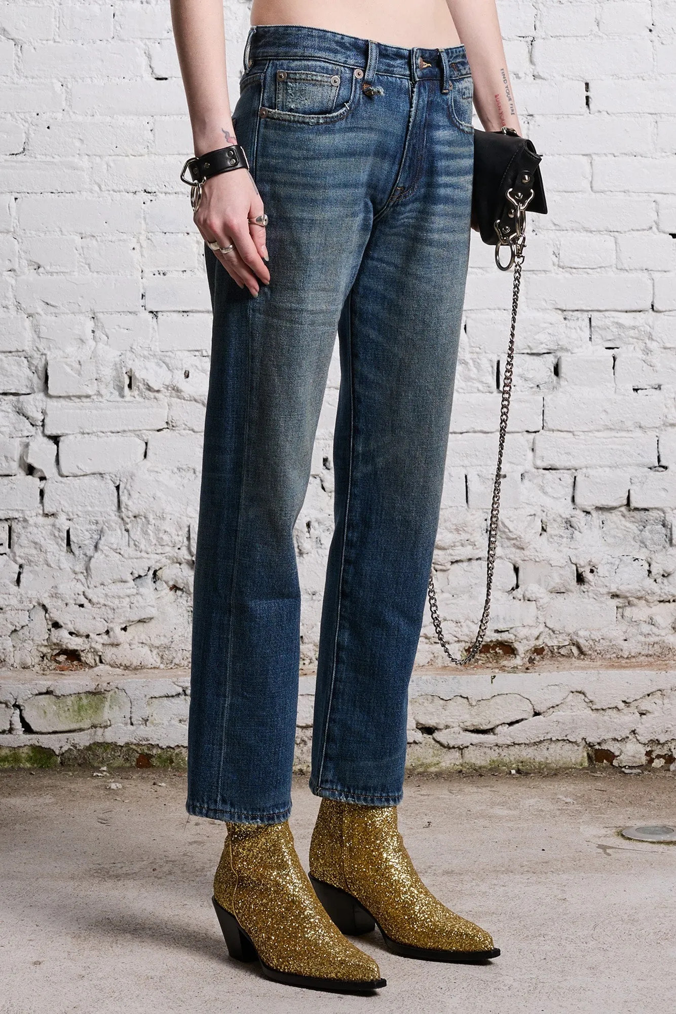 ROMEO JEAN - DANE INDIGO sold by R13 product image thumbnail 4