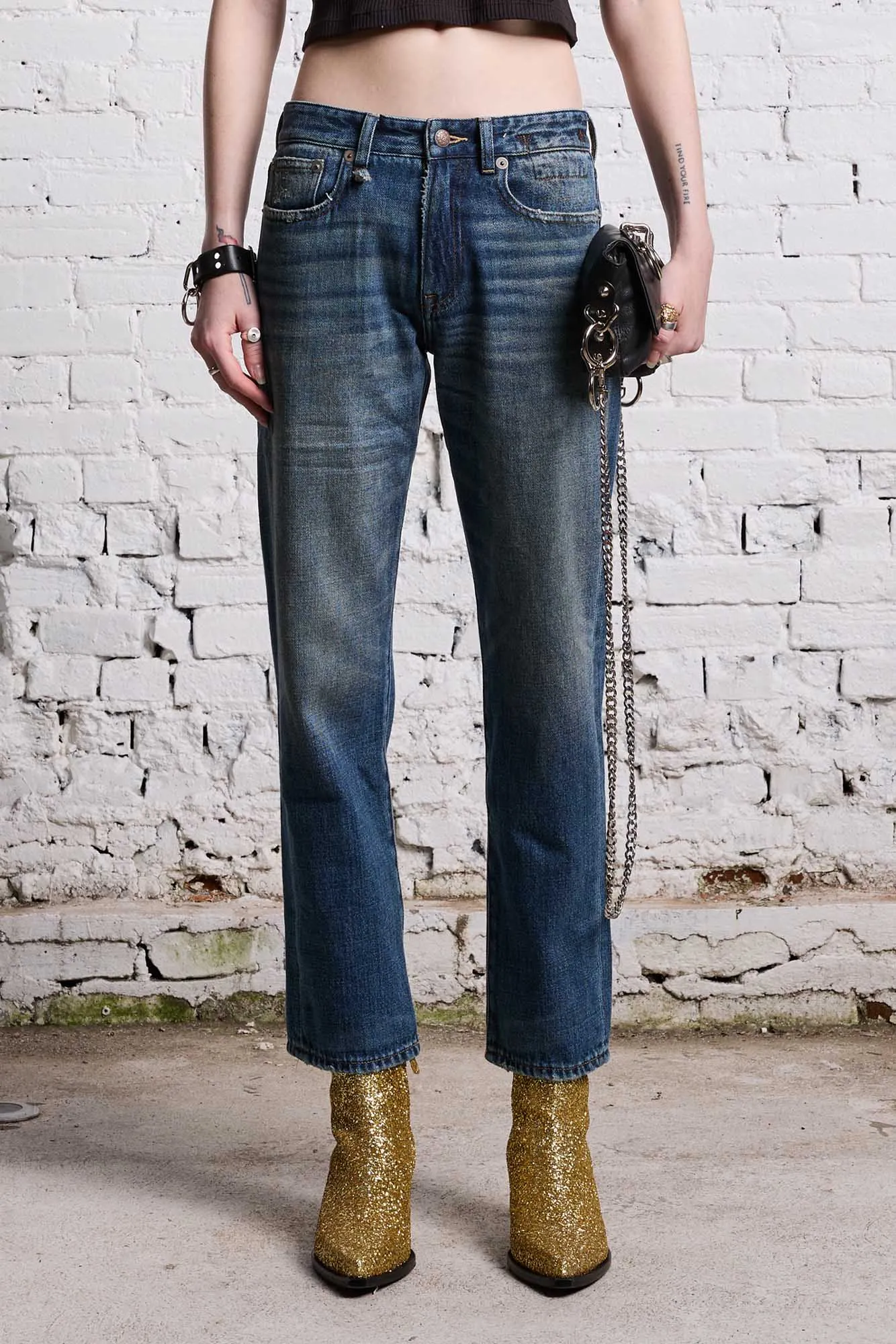 ROMEO JEAN - DANE INDIGO sold by R13 product image thumbnail 3