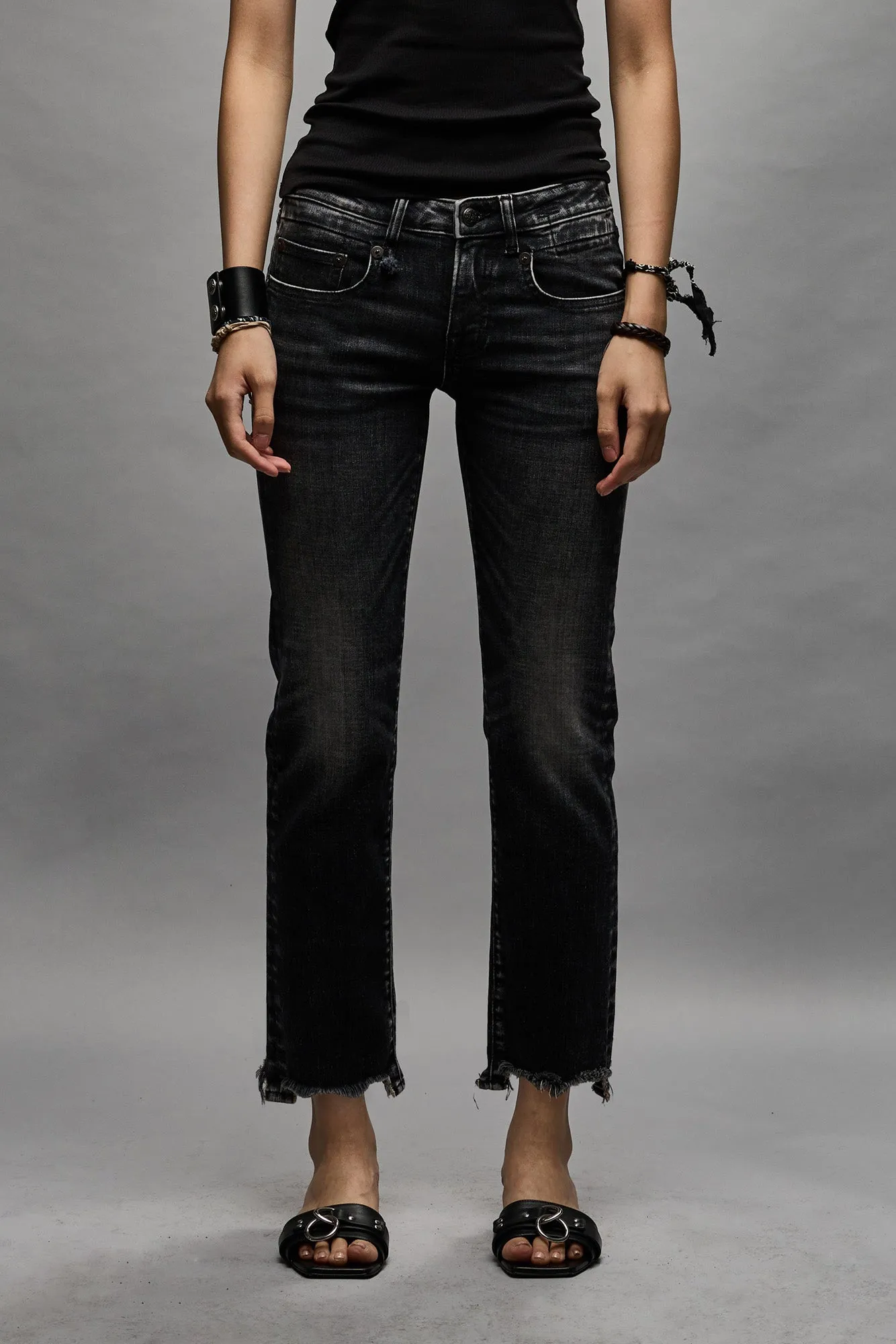 BOY STRAIGHT - MORRISON BLACK sold by R13 product image thumbnail 3