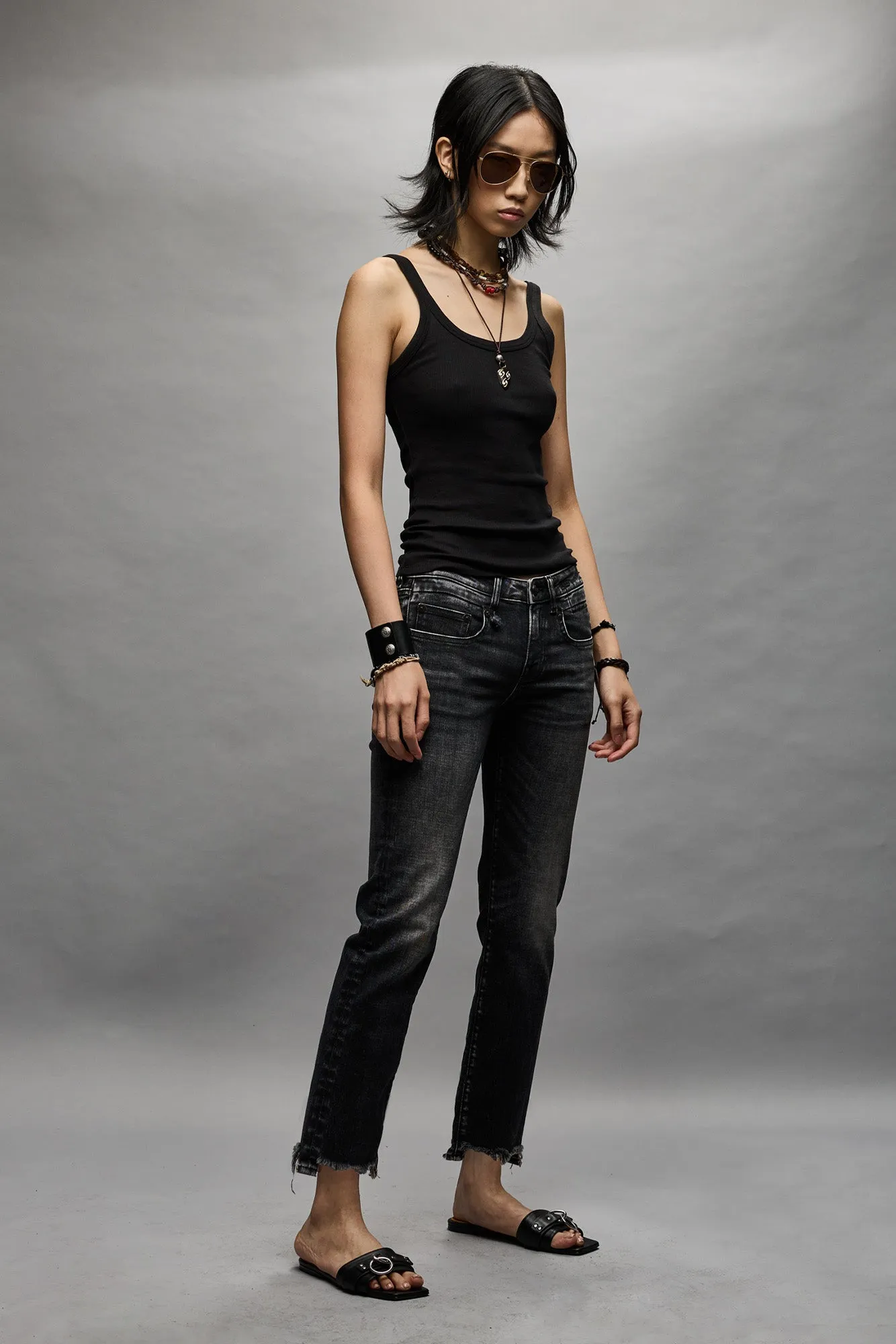 BOY STRAIGHT - MORRISON BLACK sold by R13 product image thumbnail 2