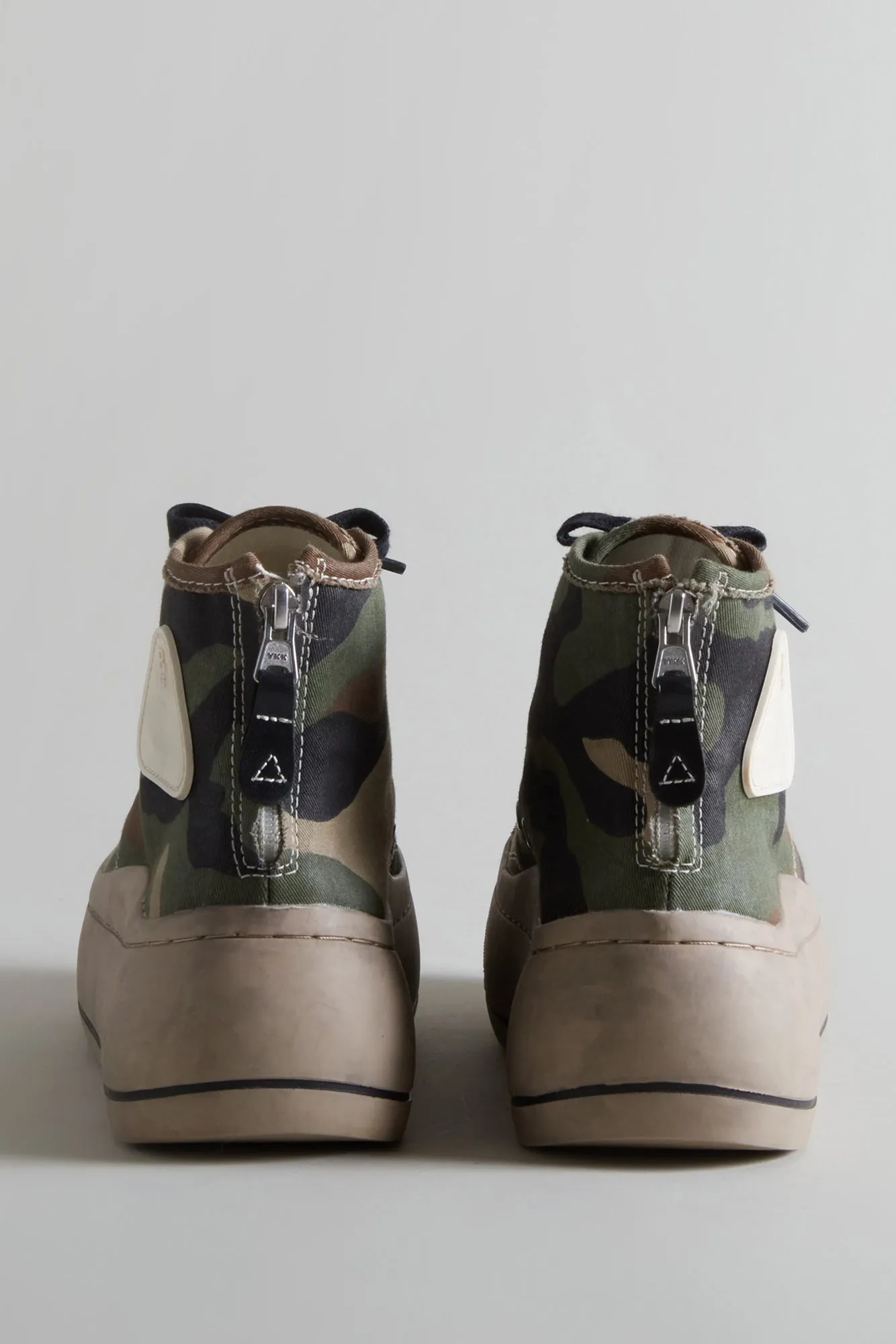 KURT HIGH TOP SNEAKER- CAMO & BROWN sold by R13 product image thumbnail 4