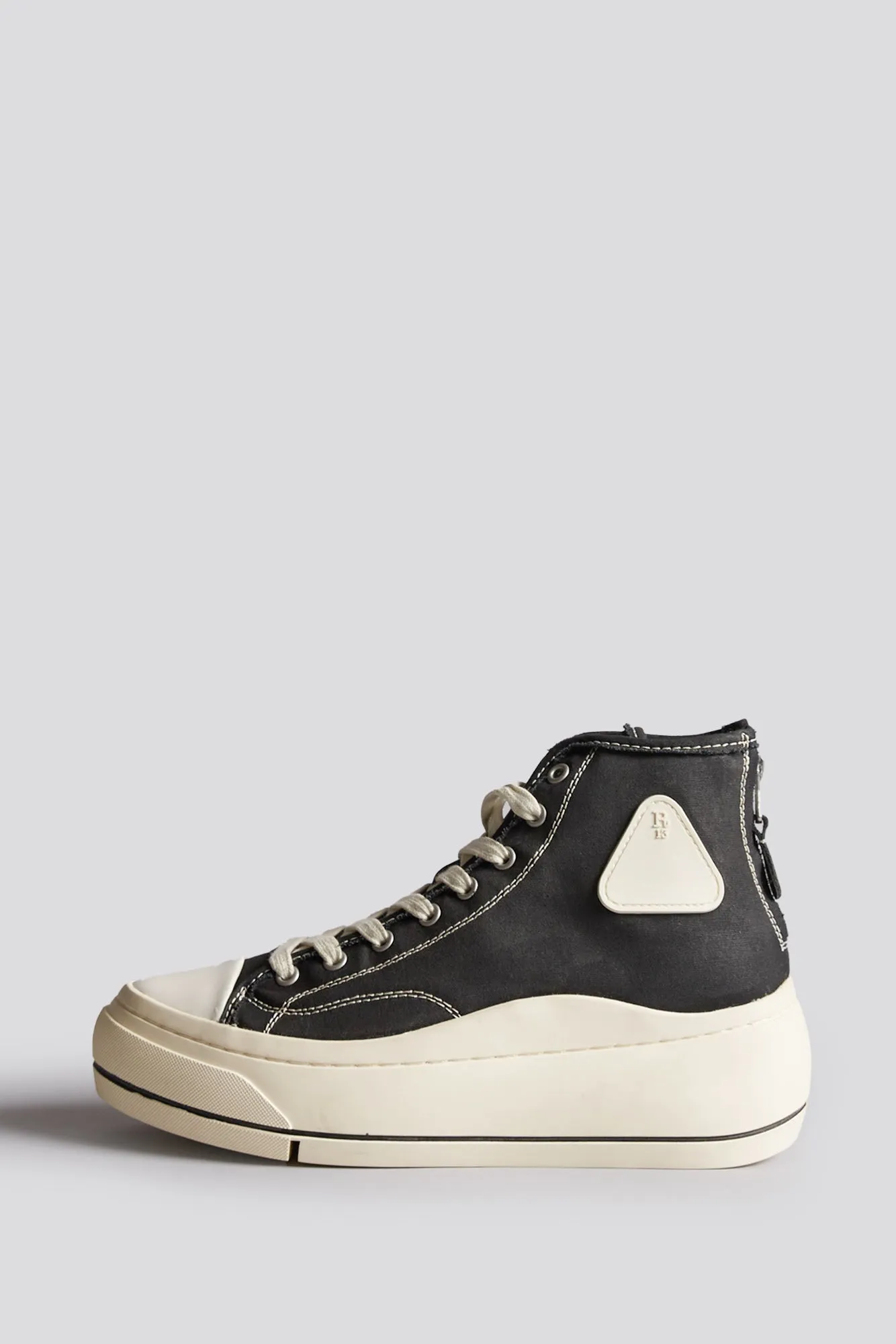 KURT HIGH TOP SNEAKER - BLACK sold by R13